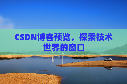 CSDN博客预览,探索技术世界的窗口